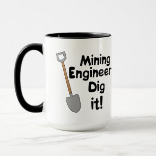 Caneca Engenheiros De Mineração Fazendo Isso
