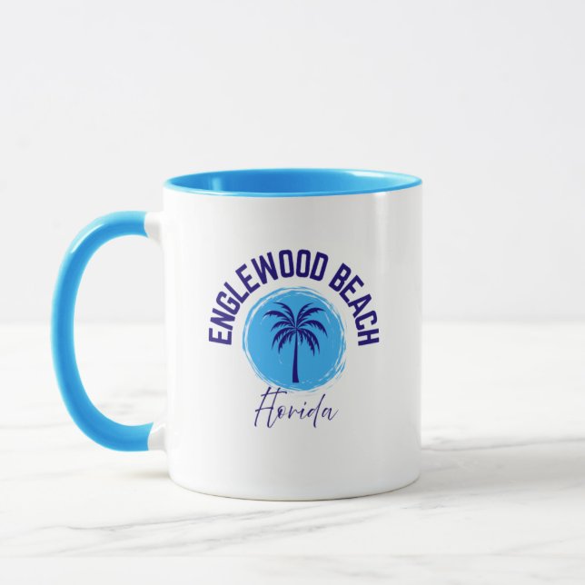 Caneca Englewood Beach Florida Coffee Mug (Esquerda)