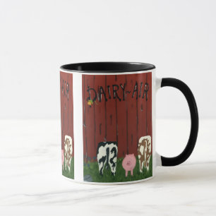 Caneca Engraçada Cama de Ar Leite