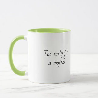 Caneca Engraçada Cotação Trendy Gift Café Mug Mojito Verd