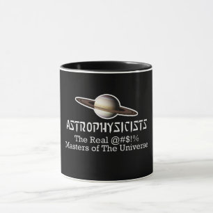 Caneca engraçada da astrofísica