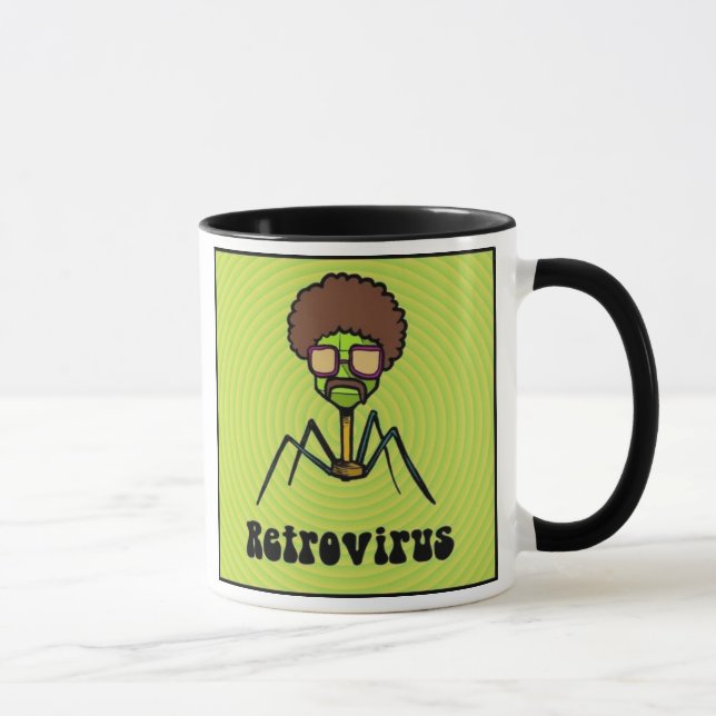 Caneca engraçada da biologia (Direita)