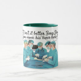 Caneca engraçada da chalaça médica do doutor do