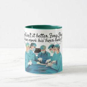Caneca engraçada da chalaça médica do doutor do