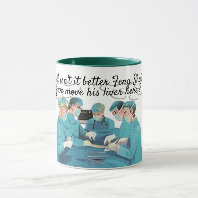 Caneca engraçada da chalaça médica do doutor do (Centro)