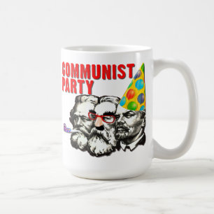 Caneca engraçada da paródia do partido comunista