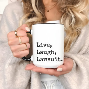 Caneca engraçada de advogado para ele ou ela, Cane