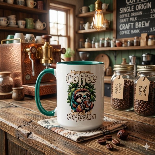 Caneca Engraçada de Café para Preguiçoso (Criador carregado)
