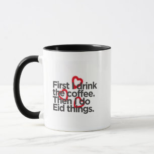Caneca engraçada de Eid como presente
