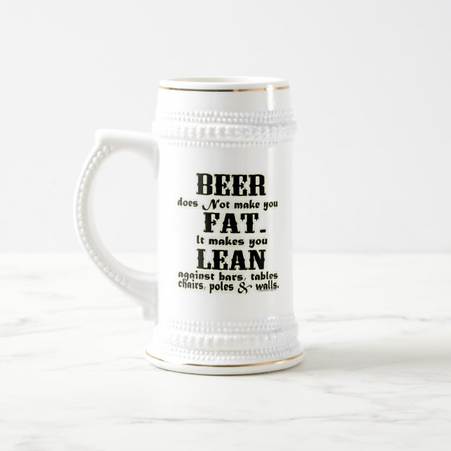Caneca engraçada de Stine da cerveja - a cerveja (Esquerda)