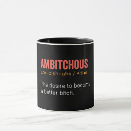 Caneca Engraçada Definição Ambitchosa