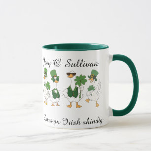 Caneca engraçada do dia de São Patrício irlandês