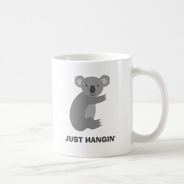 Caneca engraçada do urso de koala (Direita)