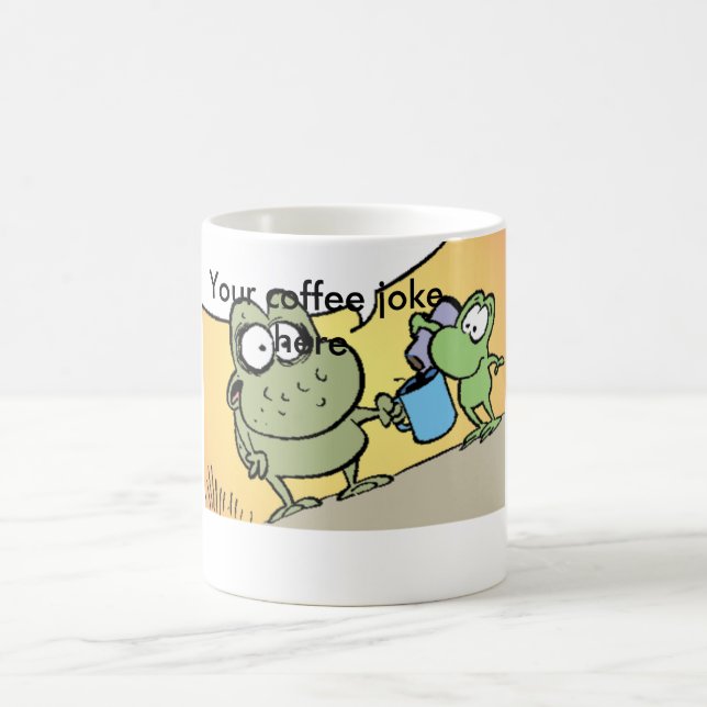 Caneca engraçada dos desenhos animados da piada do (Centro)