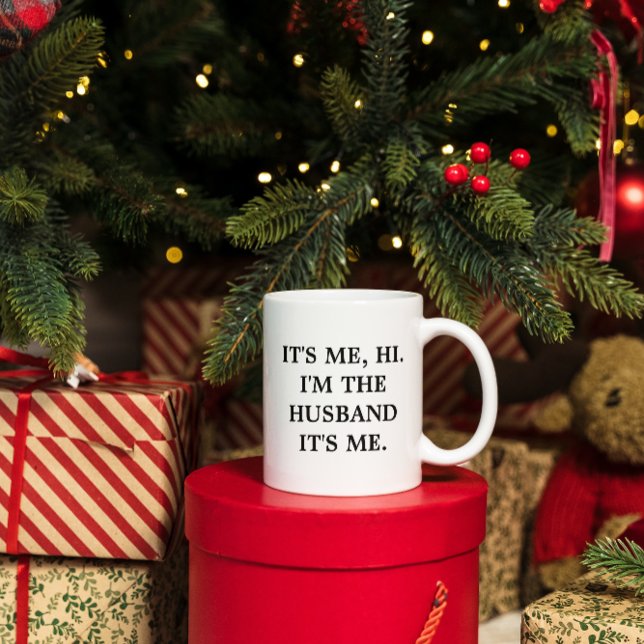 Caneca Engraçada É Eu Oi Eu Sou o Marido T  (Criador carregado)