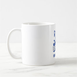 Caneca Engraçada Notas de Leitura e Café