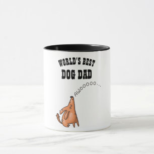 Caneca Engraçada PAI de CÃO - Bicho de bico bonito