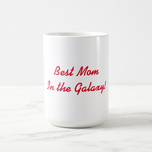 Caneca engraçada para a mamã! (Centro)