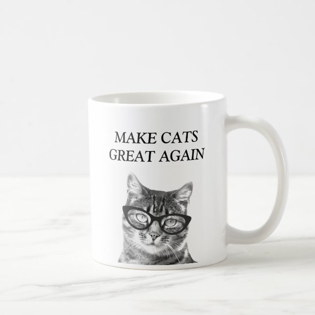 Caneca engraçada para amante de gatos | Tornar Os  (Direita)