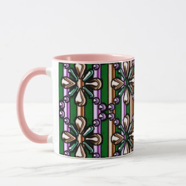 Caneca Engraçada pintura digital 3D Combo Mug - Perfeito (Esquerda)