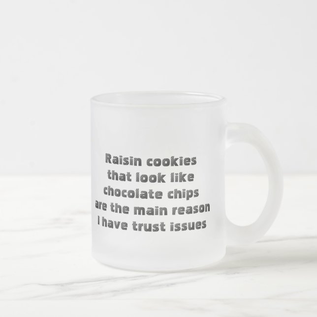 Caneca engraçada sobre biscoitos enganadores (Direita)