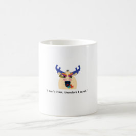 Caneca engraçada sobre mídias sociais, canecas eng