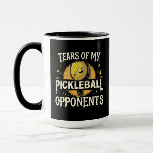 Caneca Engraçadas lágrimas da minha tipografia dos oposit