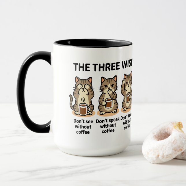 Caneca Engraçado (Com Donut)