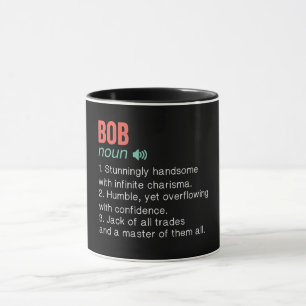 Caneca Engraçado Bob Definition