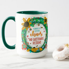 Caneca Engraçado Café Trendy Inspirivity Na moda