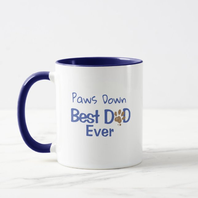 Caneca Engraçado Canino Presente Para Homens - Pai De Cac (Esquerda)
