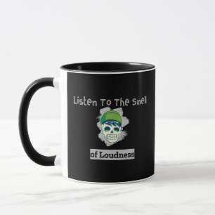 Caneca Engraçado Cérebro Design