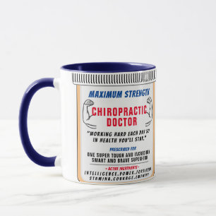 Caneca Engraçado Chiropractor Gift Mug