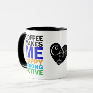 Caneca Engraçado Coffee Mug para Homens | Café me dá pres
