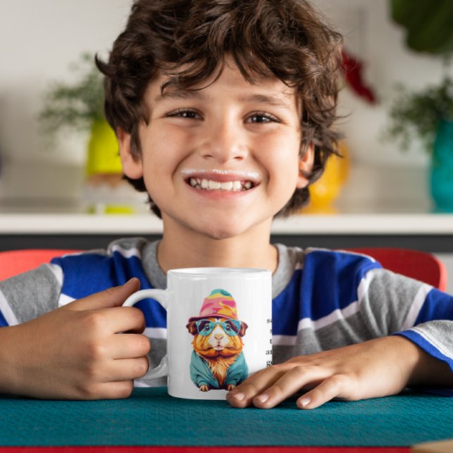 Caneca Engraçado Conselhos De Um Porco Da Guiné (Criador carregado)