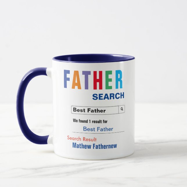 Caneca Engraçado Costume Melhor Presente Padre (Esquerda)