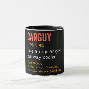 Caneca Engraçado Definição de Carguy