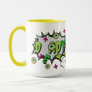 Caneca Engraçado divertido DeADy Pop Art
