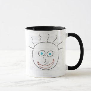 Caneca Engraçado Enfrenta Mug