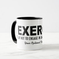 Engraçado Exercício personalizado imagens de texto