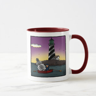 Caneca Engraçado Farol, Humor Mug Gift