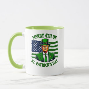 Caneca Engraçado Feliz 4º De Dia de São Patrício