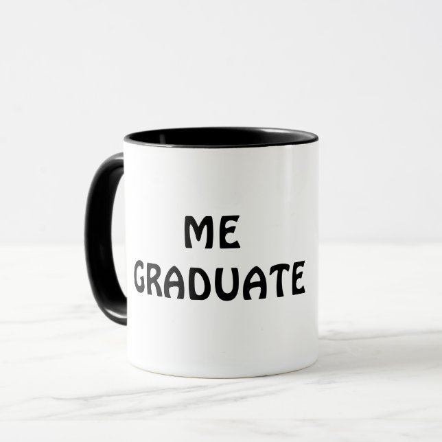 Caneca Engraçado FORMANDO ME para graduação 2025 I SMART (Frente Esquerda)