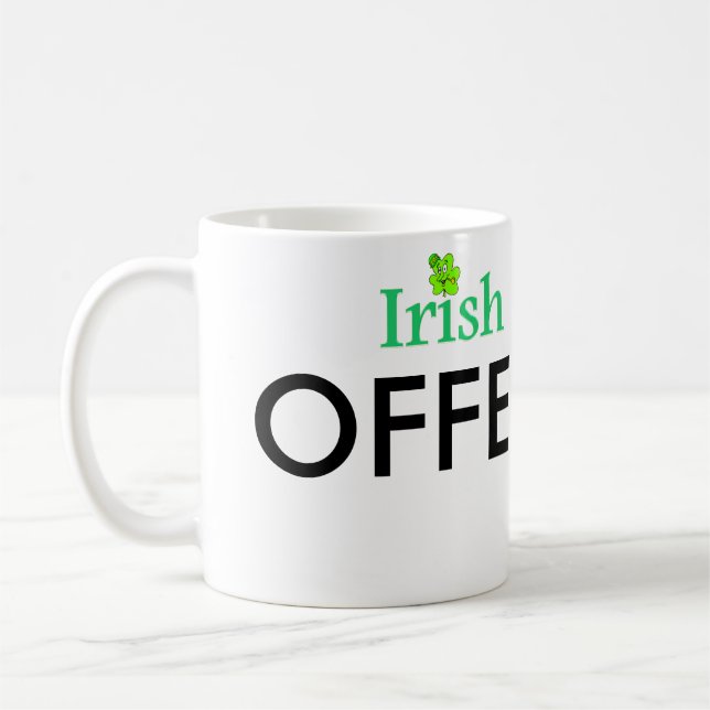 Caneca Engraçado Gag Irlandês Café Gift Fab Mug (Esquerda)
