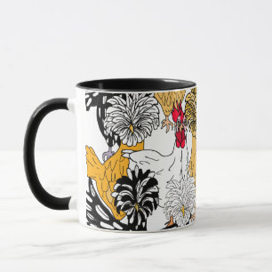 Caneca Engraçado Galinha   Chicken Quote Morning Humor