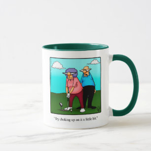Caneca Engraçado Golf Humor Mug Para Ela