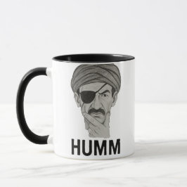 Caneca Engraçado "HUMM" Mug - Sarcástico - Caractere Árab