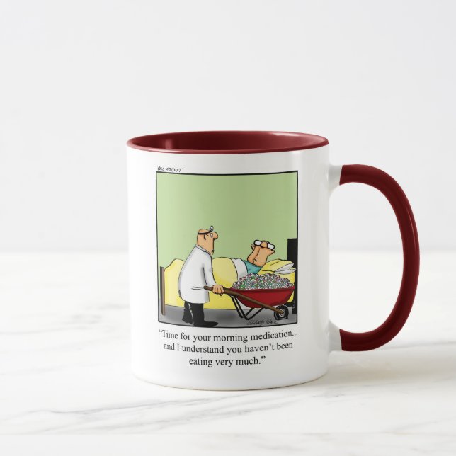 Caneca Engraçado Humor Mug (Direita)