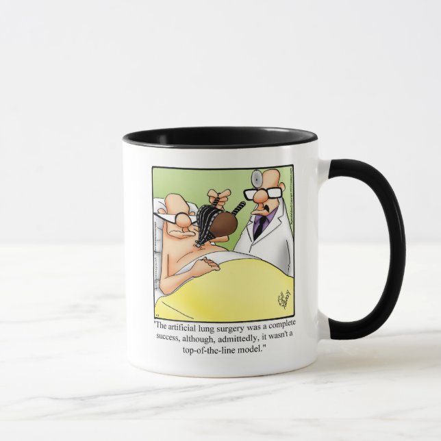Caneca Engraçado Humor Mug (Direita)
