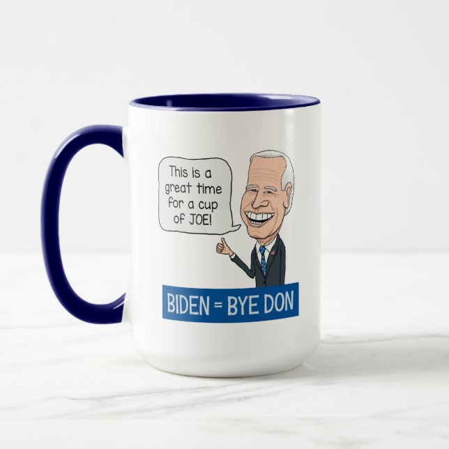 Caneca Engraçado Joe Biden Cup (Esquerda)